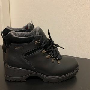 Cozy Naturalizer Polartec Black Leather Boots